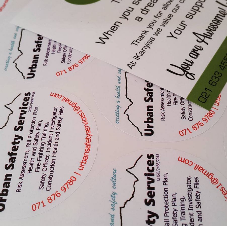 Bulk Round Logo Stickers